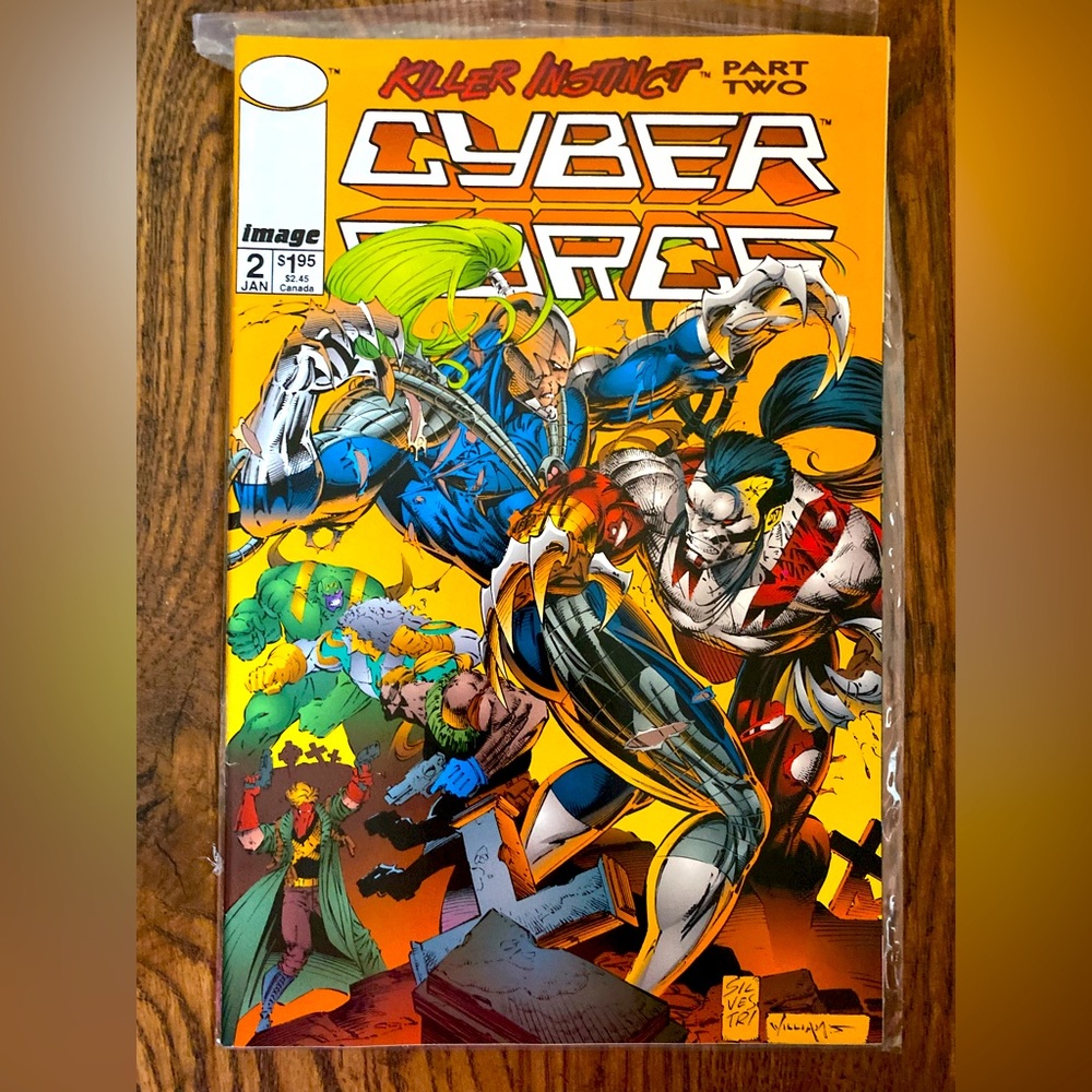⚡️Vintage 1994 Cyber Force Comic Book